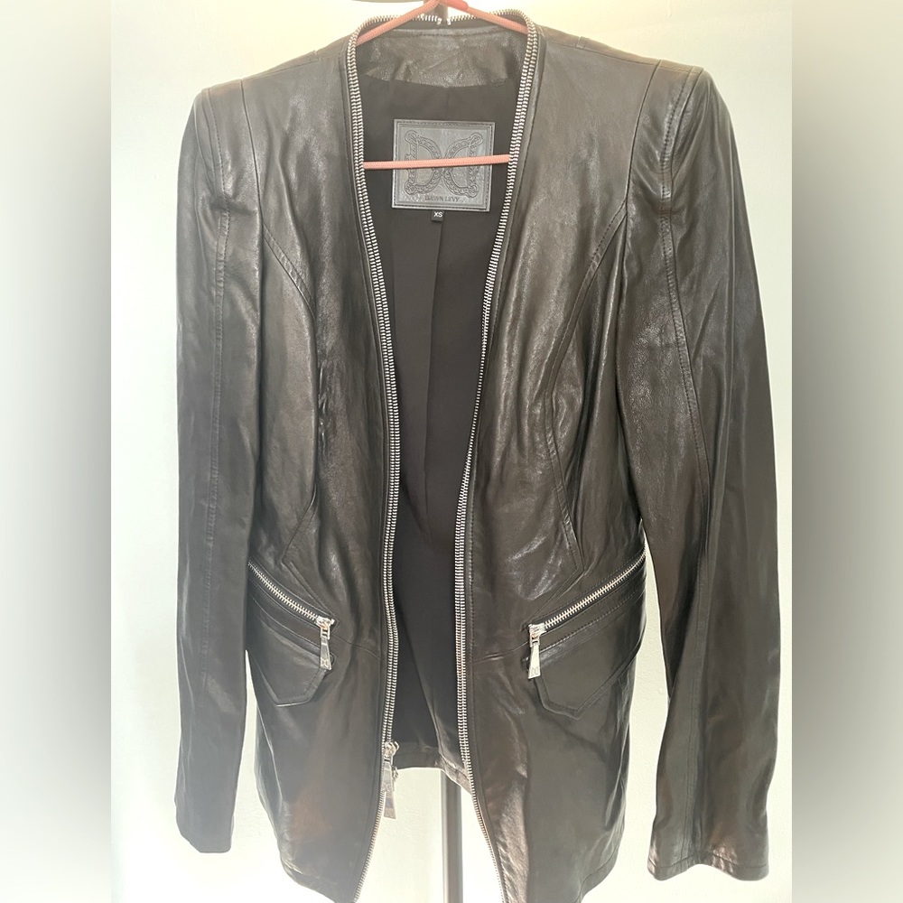 Dawn Levy leather jacket